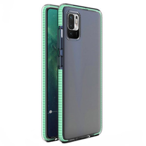 Spring Case Pokrowiec Żelowe Etui Z Kolorową Ramką Do Xiaomi Redmi Note 10