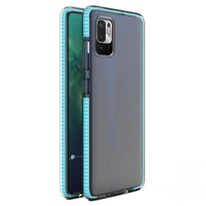 Spring Case Pokrowiec Żelowe Etui Z Kolorową Ramką Do Xiaomi Redmi Note 10