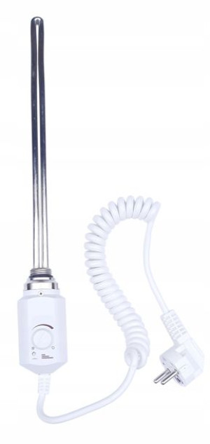 Grzałka do grzejnika łazienkowego biała 600W