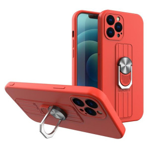 Ring Case Silikonowe Etui Z Uchwytem Na Palec I Podstawką Do Xiaomi Redmi N