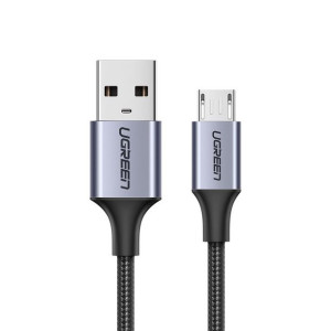 Ugreen Kabel Przewód Usb - Micro Usb 1m Szary (60146)