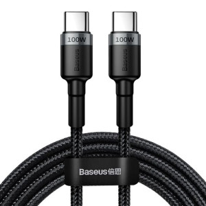 Baseus Cafule Nylonowy Kabel Przewód Usb Typ C Power Delivery 2.0 100w 20v
