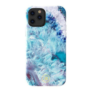 Kingxbar Agate Series Eleganckie Etui Pokrowiec Z Nadrukiem Agat Iphone 12