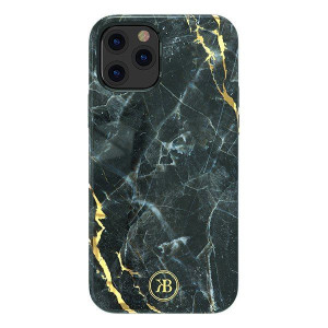 Kingxbar Marble Series Eleganckie Etui Pokrowiec Z Nadrukiem Marmur Iphone