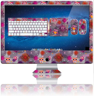 Nexgen Skins - Zestaw Skórek Na Obudowę Z Efektem 3d Imac 27" (owlettes 3d)