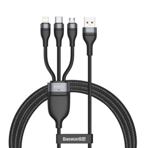 Baseus 3w1 Kabel Usb - Lightning / Usb Typ C / Micro Usb (ładowanie 5 A / P