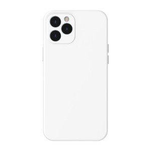 Baseus Liquid Silica Gel Case Elastyczne Żelowe Etui Iphone 12 Pro Biały (w
