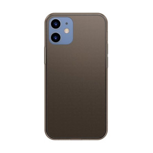 Baseus Frosted Glass Case Sztywne Etui Z Elastyczną Ramką Iphone 12 Mini Cz