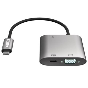 Kanex Usb-c Vga Adapter With Power Delivery - Adapter Z Usb-c Na Usb 1,5 A,