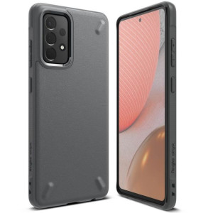 Ringke Onyx Wytrzymałe Etui Pokrowiec Samsung Galaxy A72 4g Szary (oxsg0038
