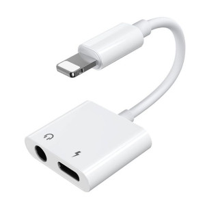 Joyroom Adapter Przejściówka Rozdzielacz Słuchawkowy Lightning - Lightning