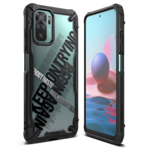 Ringke Fusion X Design Etui Pancerny Pokrowiec Z Ramką Xiaomi Redmi Note 10