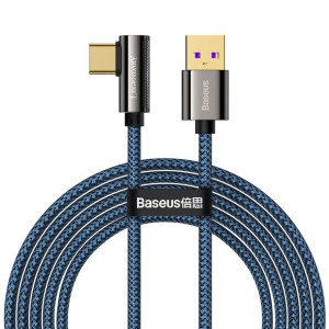 Baseus Legendary Kątowy Kabel Przewód Dla Graczy Usb - Usb Typ C 66w 2m Nie