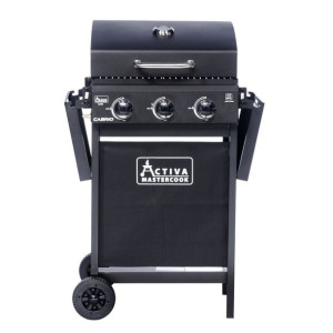 ACTIVA GRILL GAZOWY CABRIO 3-palniki 8,4kW ruszt 48x43cm