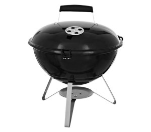 Grill Piknikowy Przenośny Kopenhagen Turystyczny - Czarny Śr. 34 Cm