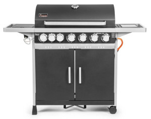 ACTIVA GRILL GAZOWY NEVADA XXL 6+1 (12,6 +2,5 kW) - 19761G ruszt żeliwny