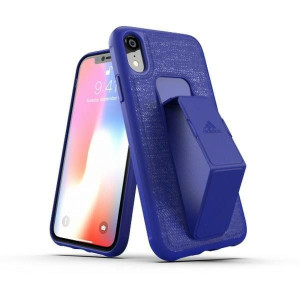 Adidas Sp Grip Case Iphone Xr Niebieski/collegiate Royal 32852