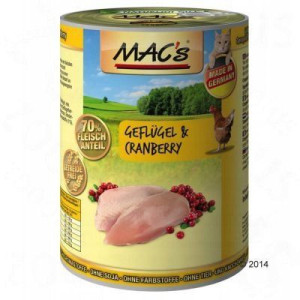 MAC's Cat | Adult | Puszka 400g - Drób żurawina 400g