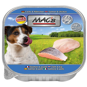 MAC's Dog |  Adult | Tacka 150g - Łosoś i kurczak 150g