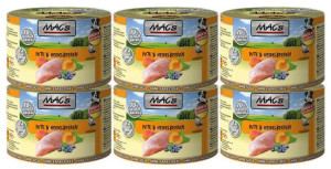 MAC's Dog | Adult | Puszka 200g - Indyk i borówka 6x200g