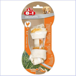 8in1 | Delights Bone | Przysmaki z kurczakiem - Bone S 1szt