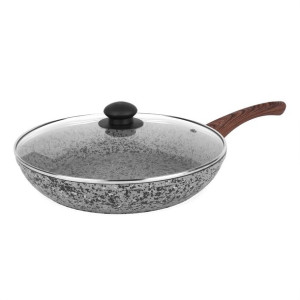 Patelnia granitowa z pokrywką Konighoffer 28 cm