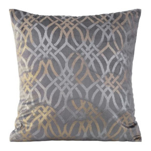 Poszewka Areta 40 X 40 Cm Stalowy