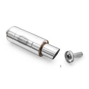 Tłumik końcowy okrągły TOK1 120 mm Prosta Tak 50 mm