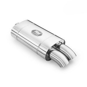 Uniwersalny tłumik eliptyczny E104 Tak 50 mm