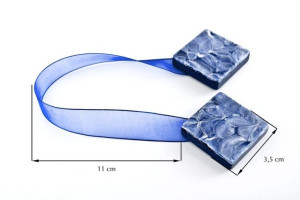 Upinacz Dekoracyjny Z Magnesem Granatowy