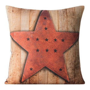 Poszewka Star 11 40x40 Cm Brązowy