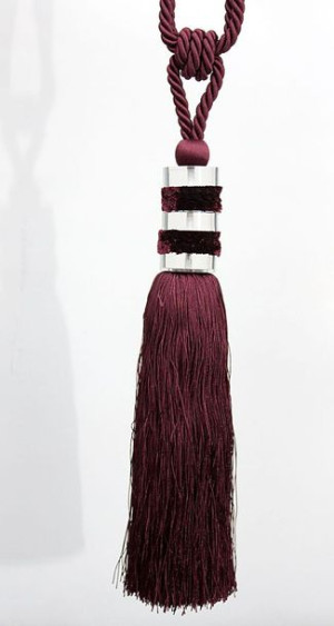 Sznur Dekoracyjny 1141 Długość 70 Cm Fioletowy