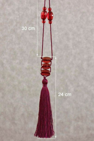 Sznur Dekoracyjny 104 Bordowy