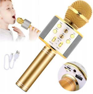 Mikrofon Bezprzewodowy Karaoke - Bluetooth Głośnik