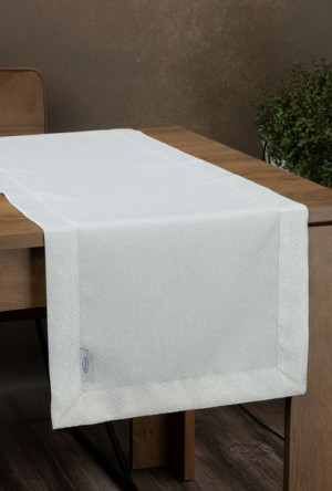Obrus Julia 40x200 Cm Biały
