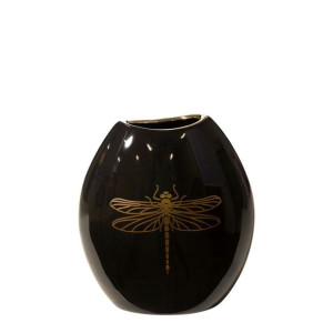 Wazon Dekoracyjny Lori (06) 14x7x16 Cm Czarny