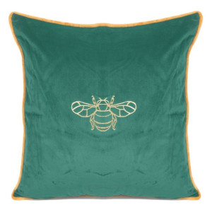 Poszewka Stela 45x45 Cm Ciemnozielony