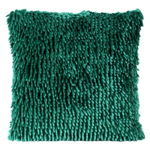 Poszewka Shaggy 1 40x40 Cm Ciemnozielony