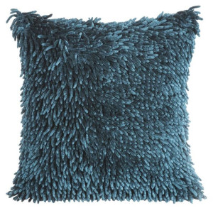 Poszewka Shaggy 1 40x40 Cm Ciemnoturkusowy
