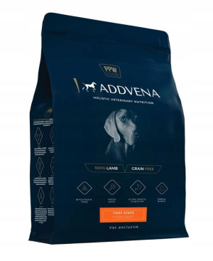 Addvena First Steps. Tylko JAGNIĘCINA (2,5 kg)