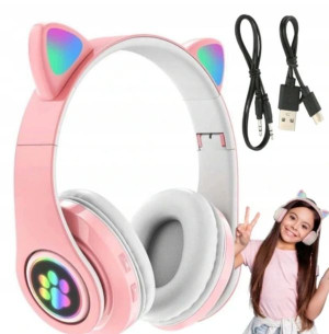 Słuchawki Dla Dzieci Bezprzewodowe Bluetooth Uszy