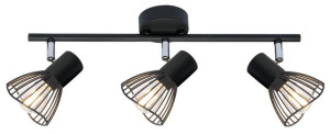 Fly Listwa 3x40w E14 Czarny