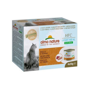 ALMO NATURE HFC Natural Light kurczak i tuńczyk 4x50g