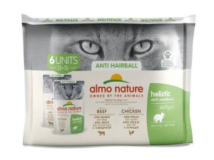 ALMO NATURE HFC Functional Multipack Anti-Hairball 6x70g