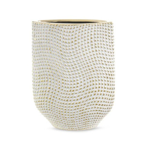Wazon Dekoracyjny Verda (01) 17x8x24 Cm Biały
