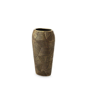Wazon Dekoracyjny Emmi (03) 15x9x30 Cm Czarny