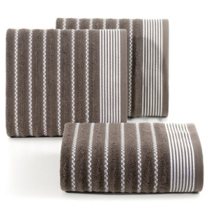 Ręcznik D91 Leo (03) 70x140 Ciemny Brązowy