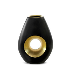 Wazon Dekoracyjny Mira 15x7x20 Cm Czarny