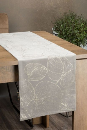 Obrus Blink 16 35x180 Cm Srebrny