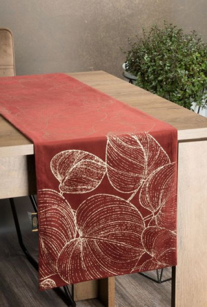 Obrus Blink 16 35x180 Cm Ceglany